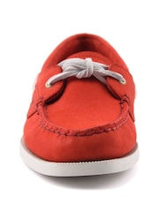 Sperry Red Authentic Original 1 Eye Boat Shoes - Image 3 of 4
