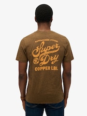 Superdry Relaxed 100% Cotton Copper Label T-Shirt - Image 2 of 6