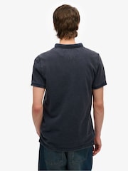 Camisa polo atlética vintage Superdry 100% algodão - Imagem 2 de 3