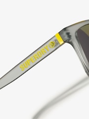 Superdry Grey Square Sunglasses - Image 2 of 2