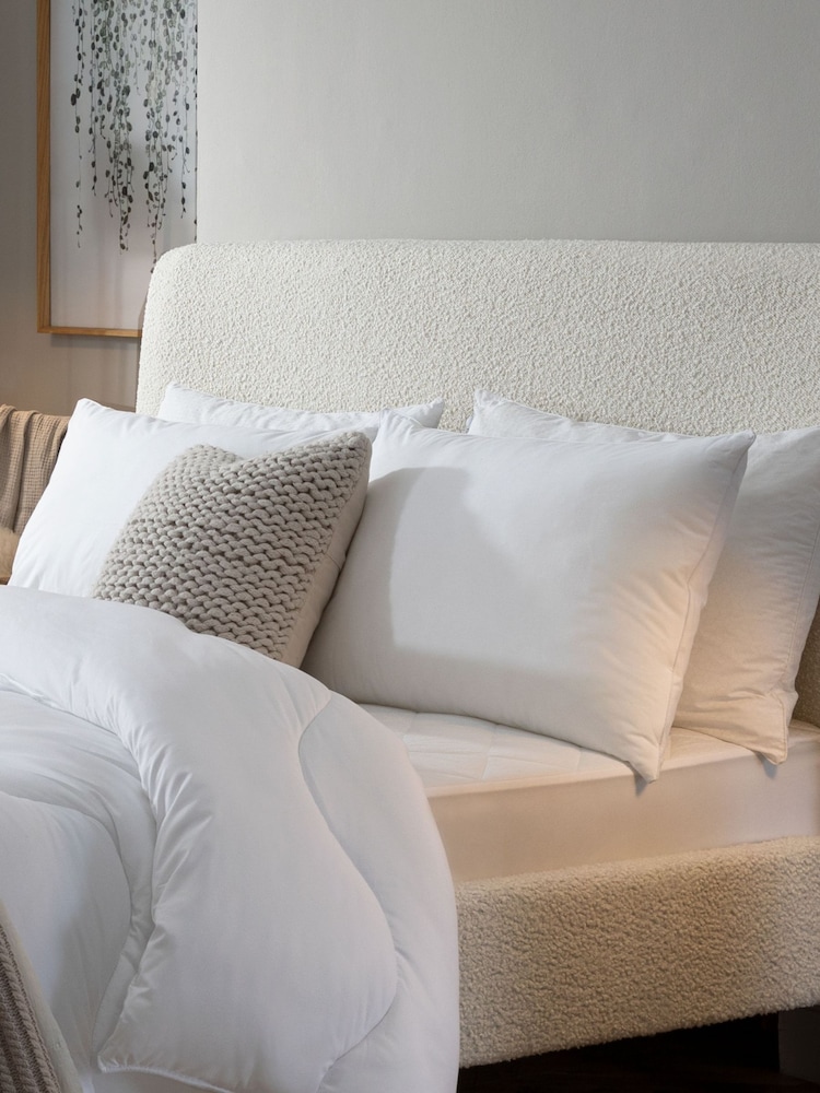 The Fine Bedding Company 2 Pack Spundown Med Pillows - Image 1 of 4