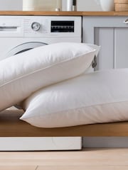 The Fine Bedding Company 2 Pack Spundown Med Pillows - Image 2 of 4