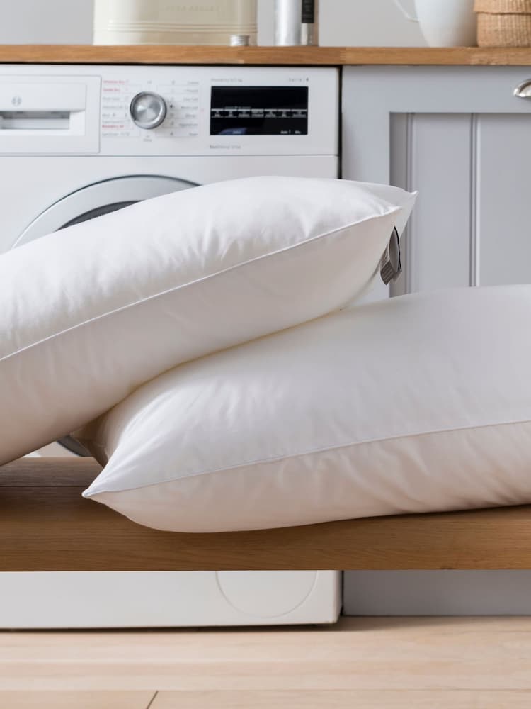 The Fine Bedding Company 2 Pack Spundown Med Pillows - Image 2 of 4