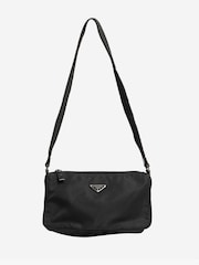 Prada Black Nylon Shoulder Bag - Image 1 of 9
