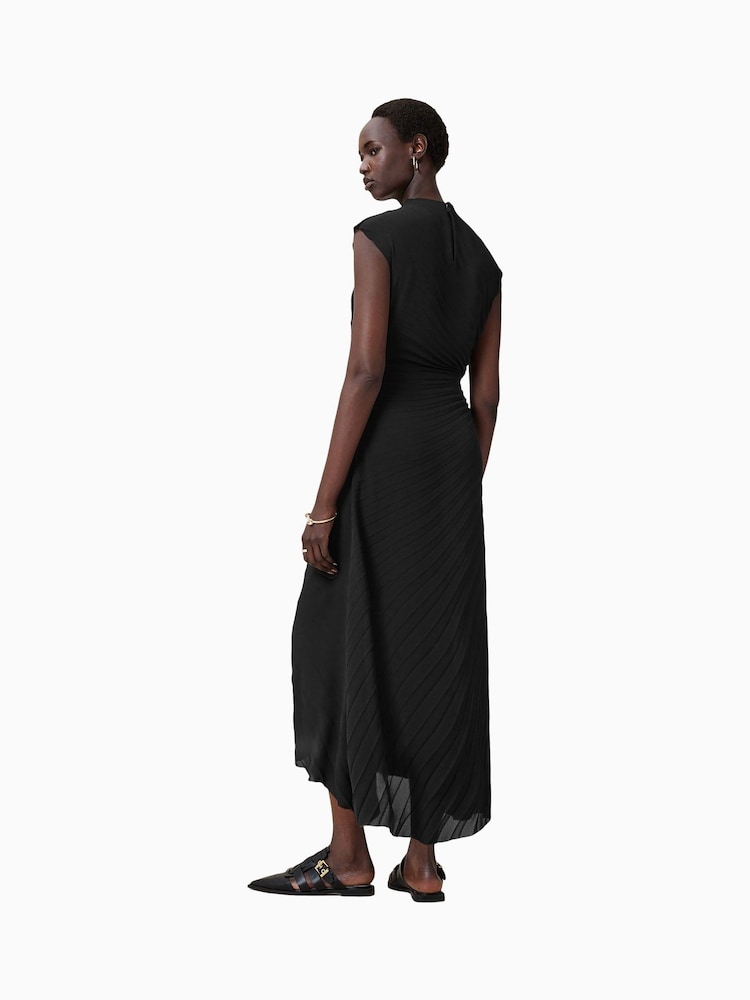 AllSaints Black Rayanna Dress - Image 2 of 7