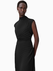 AllSaints Black Rayanna Dress - Image 5 of 7