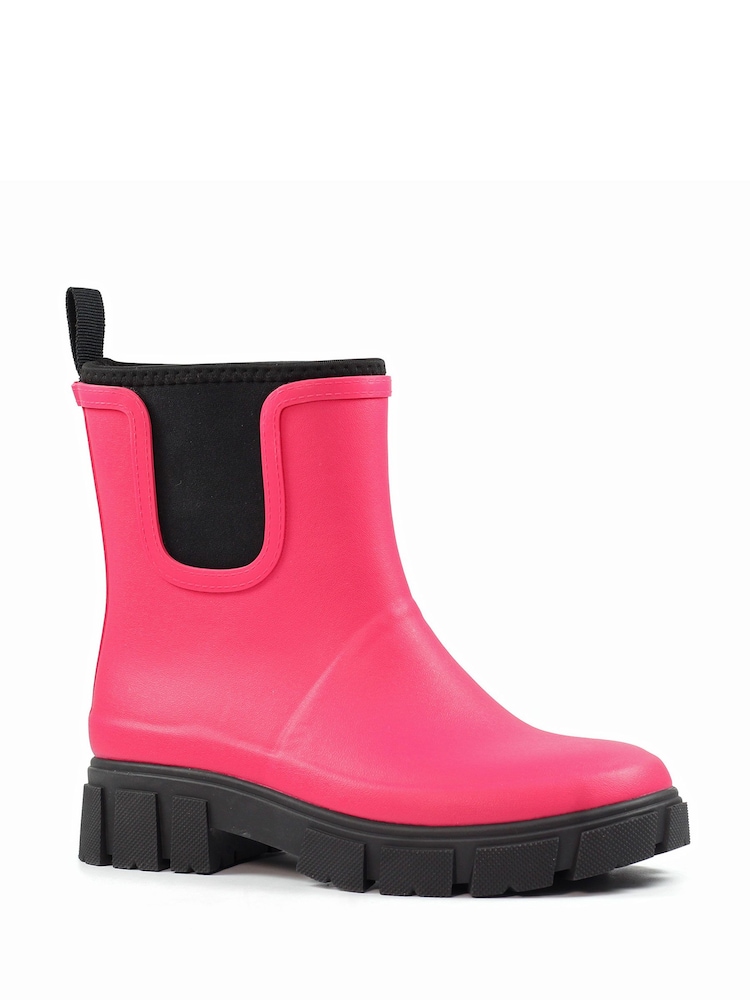Lazy Dogz Pink Lake Ankle Wellingtons - Imagem 2 de 7