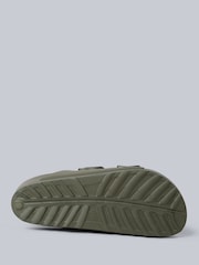Animal Green Womens Shore Sliders - Image 3 of 5