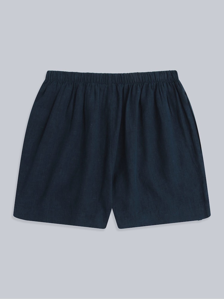 Animal Black Womens Nova Linen Shorts - Image 2 of 3