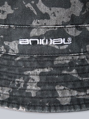 Animal Black Mens Miles UV Max Bucket Hat - Image 5 of 5