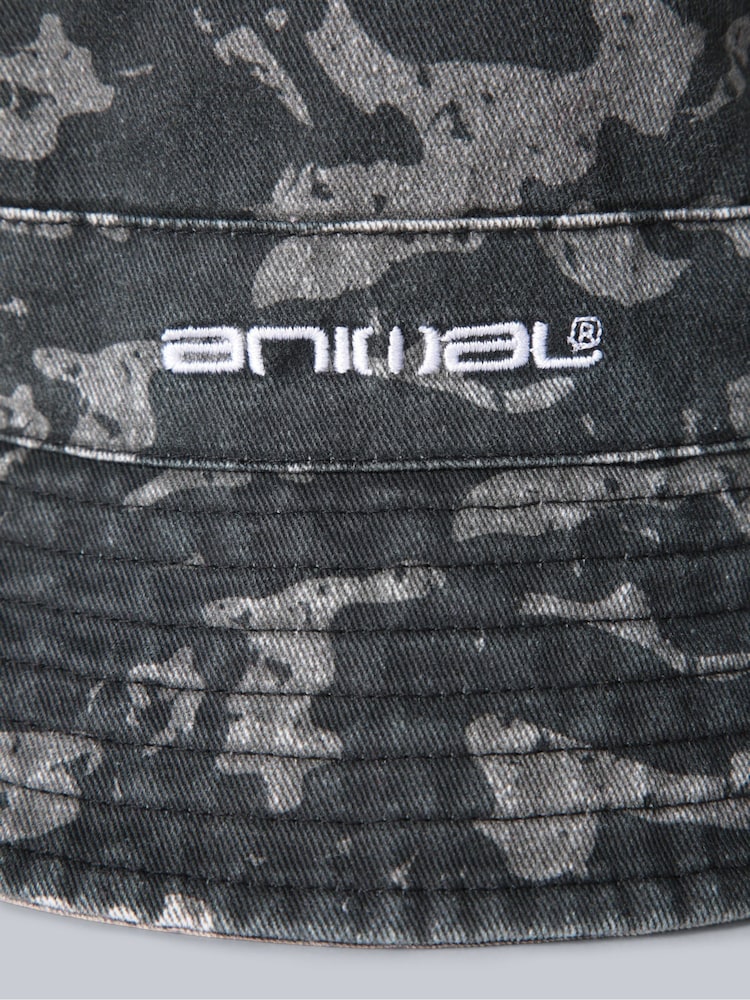 Animal Black Mens Miles UV Max Bucket Hat - Image 5 of 5
