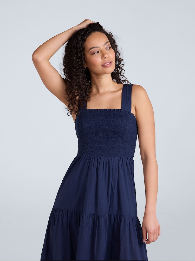 Animal Blue Womens Mabel Maxi Dress - Image 3 of 3 Animal Blue Womens Mabel Maxi Dress - Image 3 of 3
