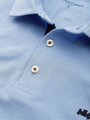 Savile Row Company Pique Short Sleeve 100% Cotton Polo Shirt - Image 2 of 2