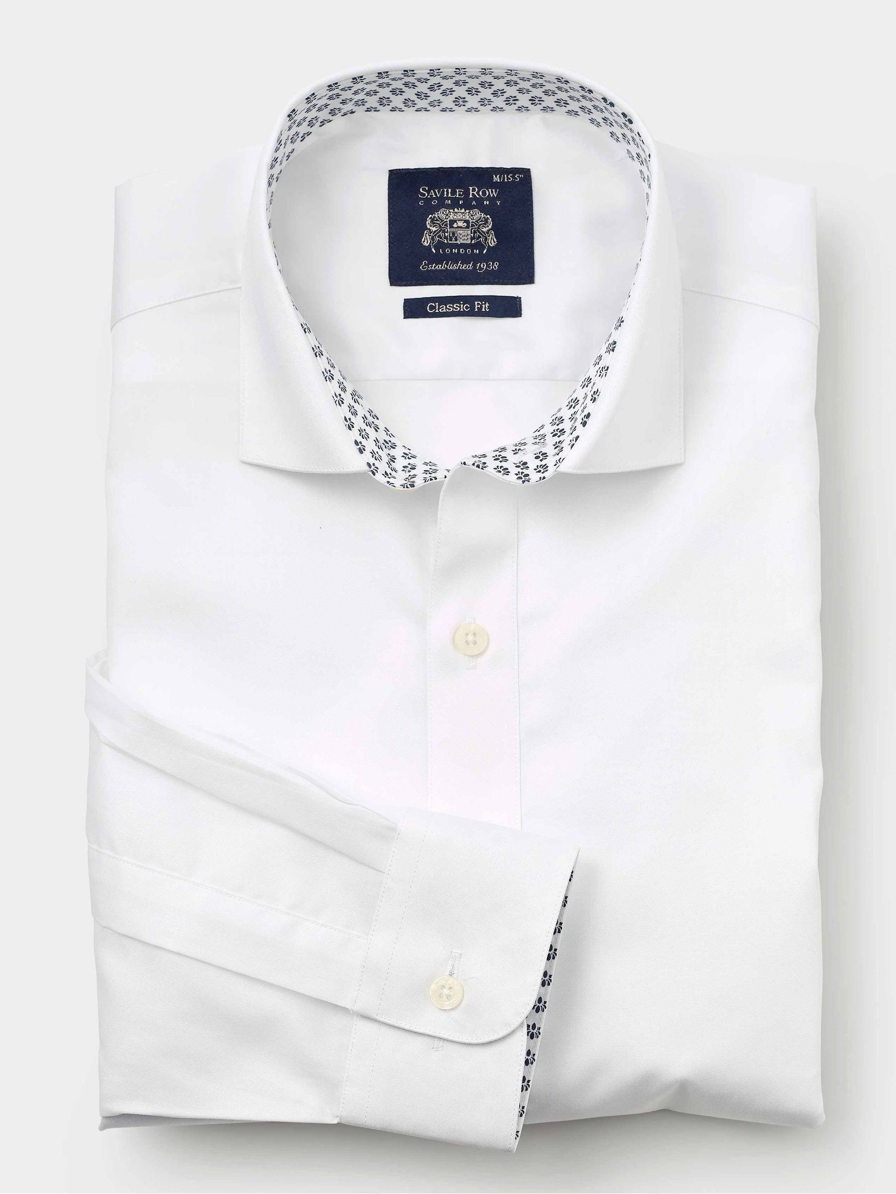 Next：日本 ホワイト - Savile Row Company クラシックフィット