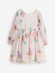 Angel & Rocket White Neve Floral Print Boho Dress - Image 1 of 5