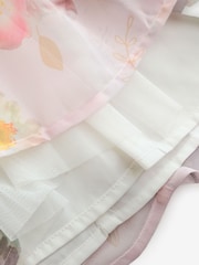Angel & Rocket White Neve Floral Print Boho Dress - Image 5 of 5
