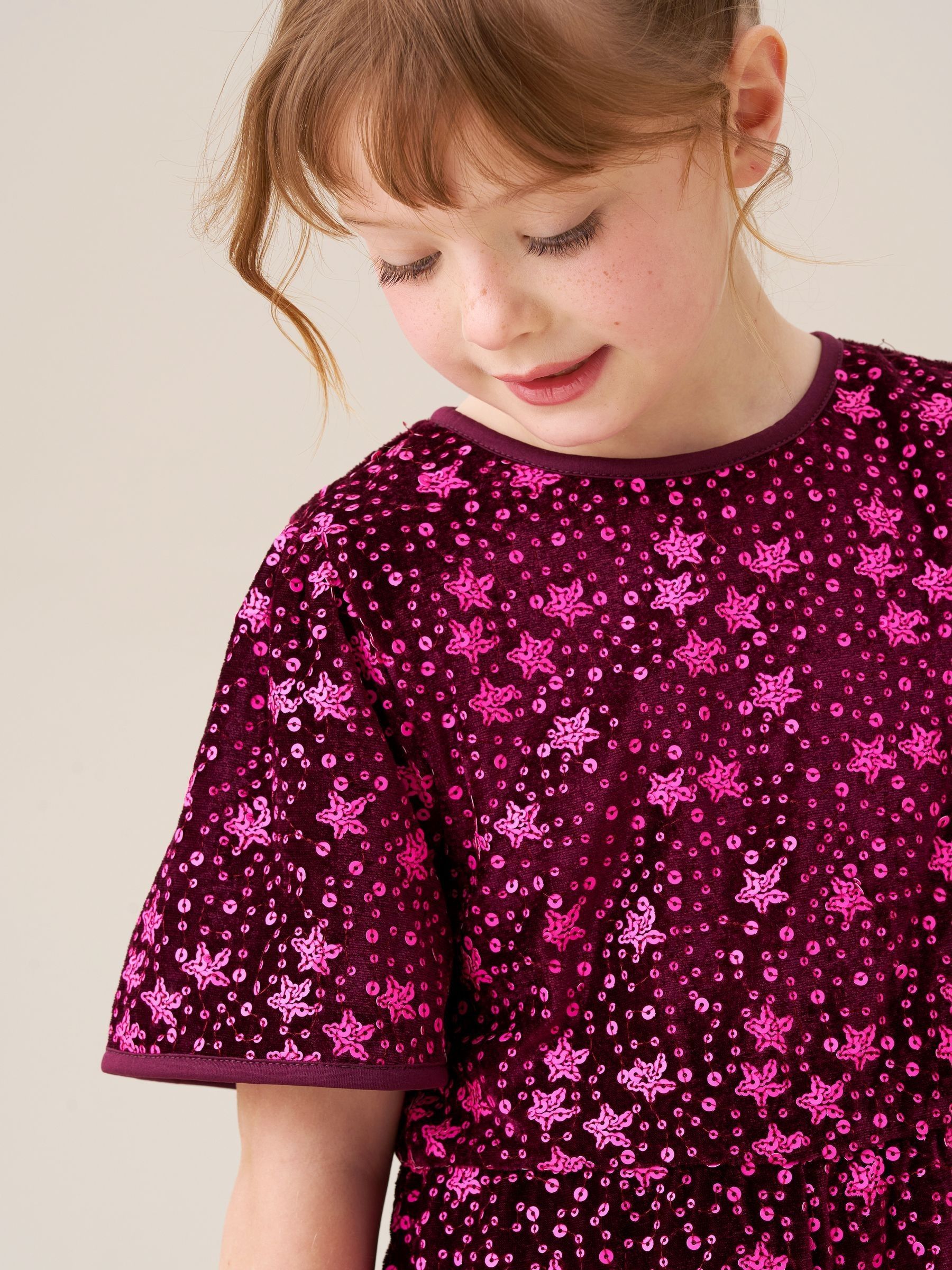 Buy Angel & Rocket Red Nova Sequin Playsuit from Next Romania
