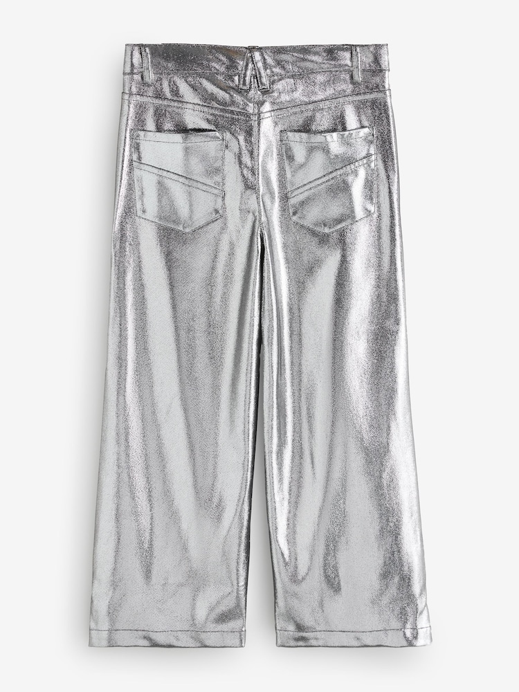 Angel & Rocket Silver Jaya Wide Leg Jeans - Image 2 of 5