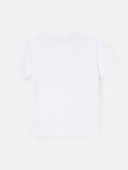 Angel & Rocket White Jose Varsity Collar Polo Shirt - Image 8 of 8