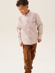 Angel & Rocket Pink Aiden Fine Stripe Shirt - Image 2 of 7