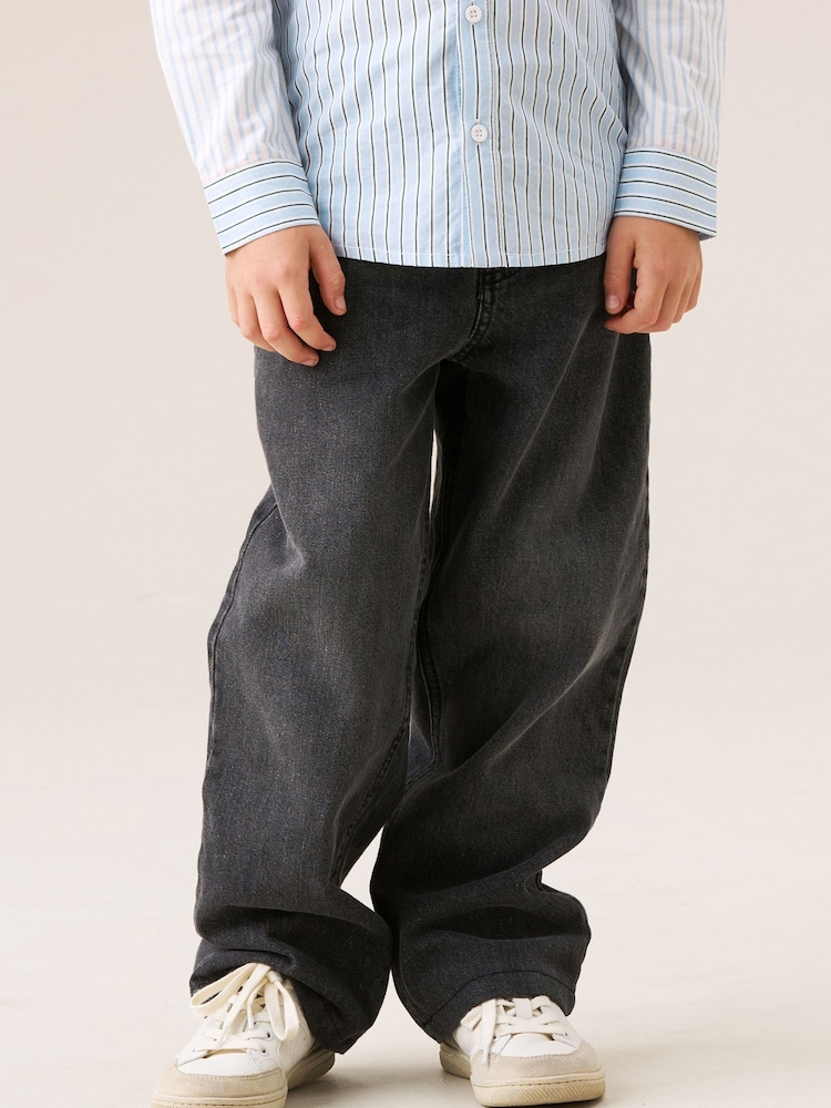 Angel & Rocket Grey Loose Fit Arlo Jeans - Image 1 of 5