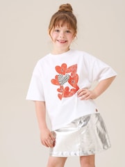 Angel & Rocket Silver Mallory Mini Skirt - Image 2 of 6