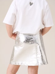 Angel & Rocket Silver Mallory Mini Skirt - Image 3 of 6
