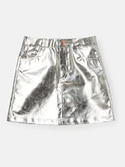 Angel & Rocket Silver Mallory Mini Skirt - Image 4 of 6
