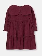 Angel & Rocket Purple AVA Bow Collar Cord Dress - Image 6 of 7