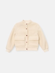 Angel & Rocket Cream Brodie Boucle Jacket - Image 7 of 9