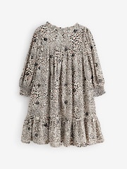 Angel & Rocket Brown Mindy Leopard Print Sequin Embellished Dress - Image 2 of 5
