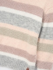 Angel & Rocket Pink Sloane Pretty Stripe Jumper - Image 7 of 7