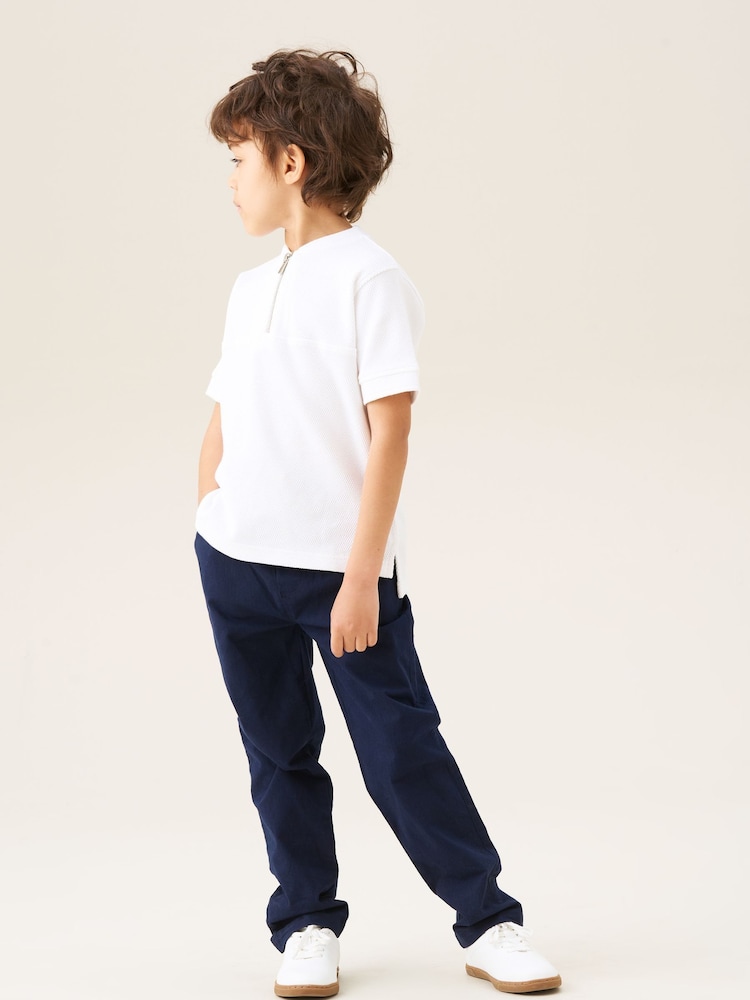 Angel & Rocket Blue Colton Twill Trousers - Image 2 of 4