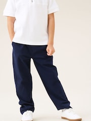 Angel & Rocket Blue Colton Twill Trousers - Image 3 of 4