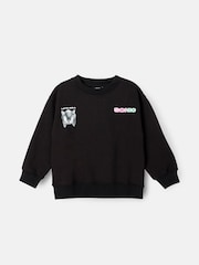 Angel & Rocket Black Sonic Sweatshirt - Image 5 of 7