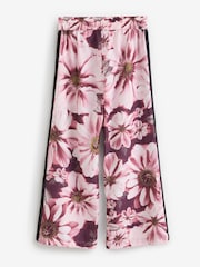 Angel & Rocket Pink Fleur Printed Wide Leg Trousers - Image 2 of 4