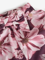 Angel & Rocket Pink Fleur Printed Wide Leg Trousers - Image 4 of 4