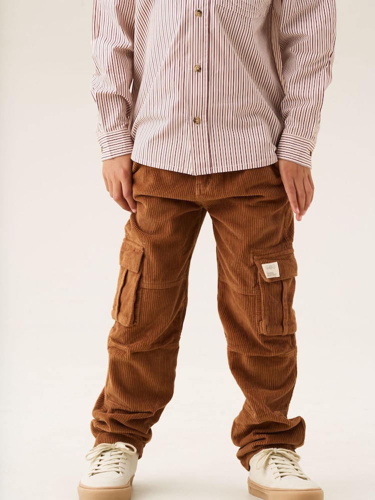 Angel & Rocket Brown Hudson Jumbo Cord Skate Trousers - Image 1 of 7