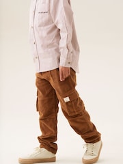 Angel & Rocket Brown Hudson Jumbo Cord Skate Trousers - Image 2 of 7
