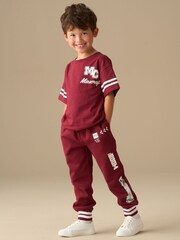 Angel & Rocket Red Minecraft Varsity T-Shirt - Image 4 of 6