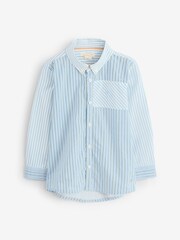 Angel & Rocket Blue Nathan Cut & Sew Shirt - Image 1 of 5