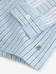 Angel & Rocket Blue Nathan Cut & Sew Shirt - Image 5 of 5