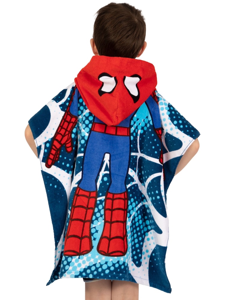 Character Blue Marvel Spidey And His Amazing Friends Towel Poncho - Image 2 of 9