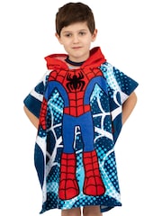 Character Blue Marvel Spidey And His Amazing Friends Towel Poncho - Image 3 of 9