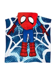 Character Blue Marvel Spidey And His Amazing Friends Towel Poncho - Image 6 of 9