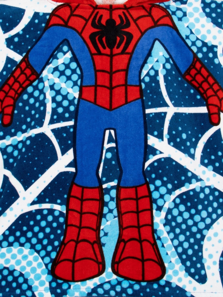 Character Blue Marvel Spidey And His Amazing Friends Towel Poncho - Image 9 of 9
