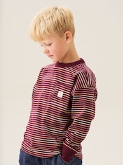 Angel & Rocket Red Brooks Yarn Dyed Stripe T-Shirt - Image 2 of 7
