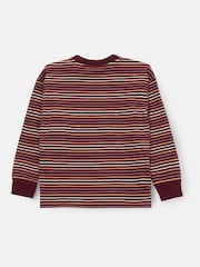 Angel & Rocket Red Brooks Yarn Dyed Stripe T-Shirt - Image 6 of 7