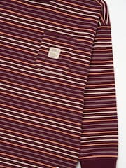 Angel & Rocket Red Brooks Yarn Dyed Stripe T-Shirt - Image 7 of 7