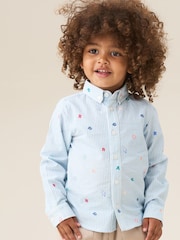 Angel & Rocket Blue Zion Mini All Over Print Stripe Shirt - Image 1 of 6